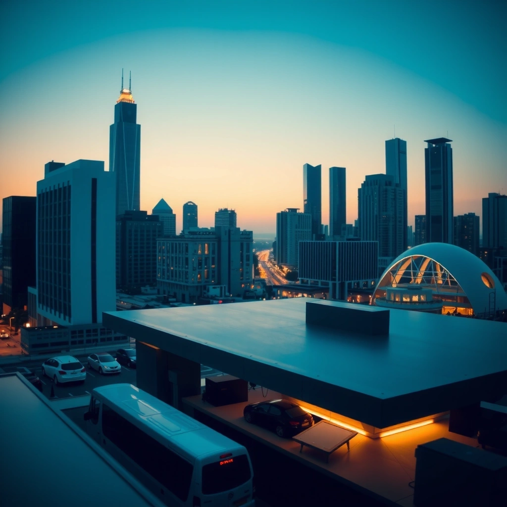 Manila city view from DesignMint studio