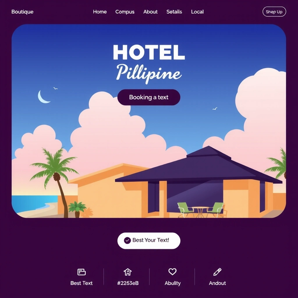 Boutique Hotel Website